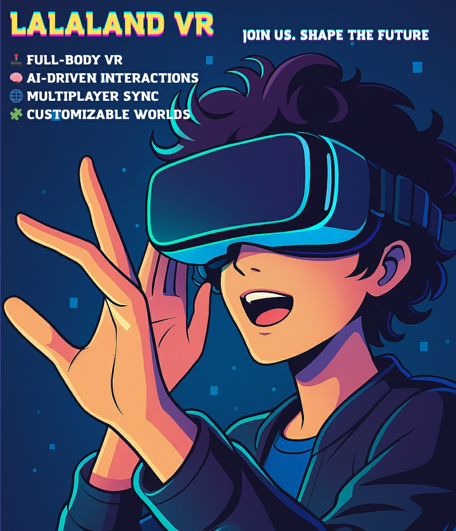 LaLaLand VR Recruitment Poster